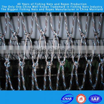 Black and blue PE braided nets with high quality and cheap price for large trawl nets