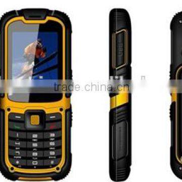 2015 new IP67 Unlocked Waterproof senior phone W26 GSM senior hong kong cell phone prices