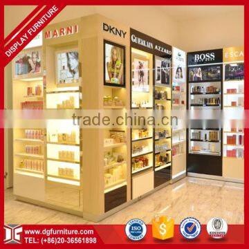 Luxury High End Wood Mall Cosmetic Kiosk