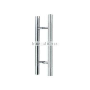 DH-074 H Shape SUS304 Pulls Lever Glass Door Handle, Sliding Shower Door Handles Double Sided Metal Door Handle photo-3