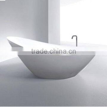 modern bowl shape bathtub for Europe market passed ISO9001and CE