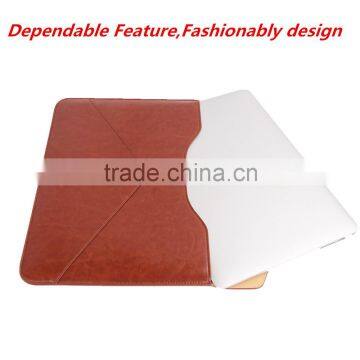 Hot Selling Genuine Leather Sleeve for Macbook Air From China Supplier