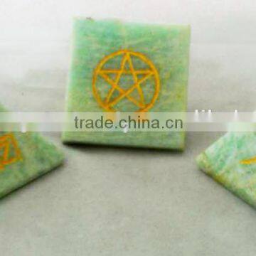 Amazonite Reiki Pyramids | Reiki Healing Crystals India