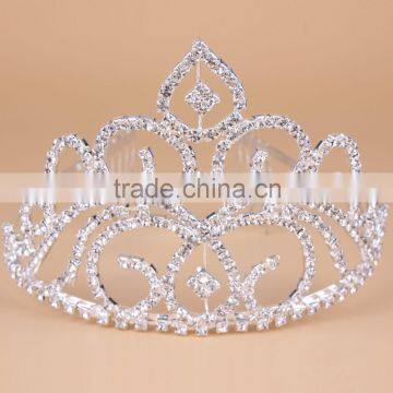 2015 New Bulk Princess Rhinestone Crystal Jewelry Beauty Pageant Crowns & Tiaras photo-2