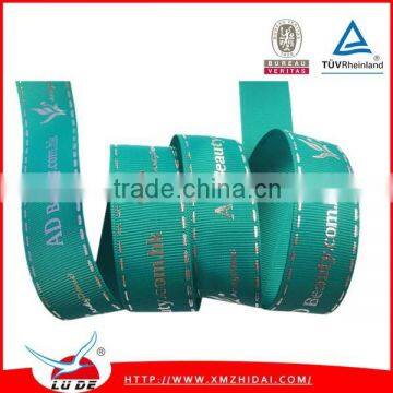 customised,any color is available Color and Grosgrain Fabric Type High Quality Custom Ribbon Printing