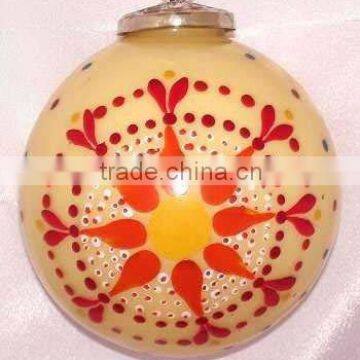 Christmas Glass Hanging Decoration Ornaments