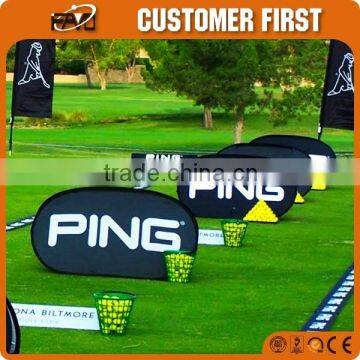Competitive Price Polyester 3 Sides Printed Flying Pop Banner