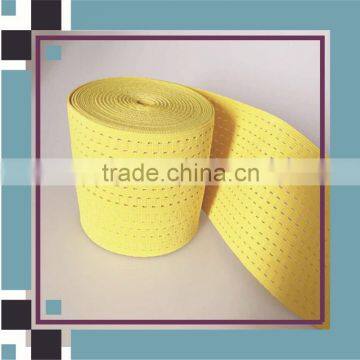 Factory supply 4" wide elastic for lumbar support