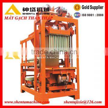 Guangxi Shenta QTJ4-40 Semi-auto Concrete Hollow Brick Machine