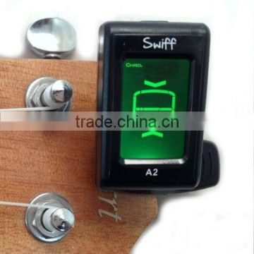 Brand new Clip On Digital Chromatic Guitar Ukulele C/D Bass Violin Tuner-A2