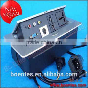 Pop Up HDMI Desktop Socket Conference Table Socket With Connected Wires photo-3