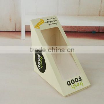 good price yellow triangle Cardboard Sandwich Boxes manufacturer Wholesale