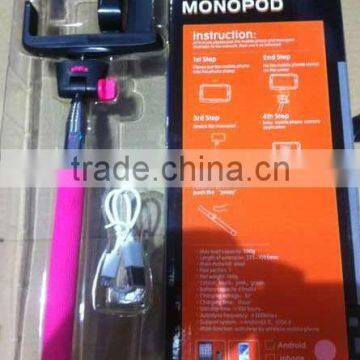 Factory Supply Colorful Smartphone Bluetooth Wireless Mobile Phone Monopod