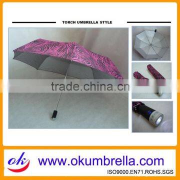 Wholesale Lighting Up LED Umbrella Light In The Dark