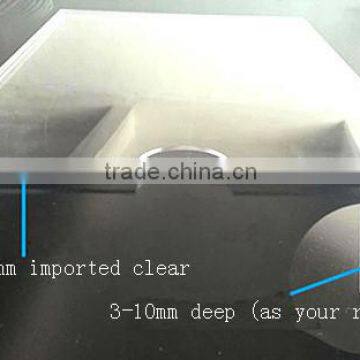 Wall Mount Acrylic Sign Holders 8"x11" photo-3