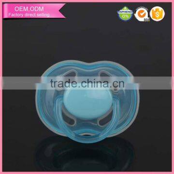 Top selling customized color lovely silicone baby pacifier teat china supply