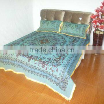 polyester thread blanket with pillowcase