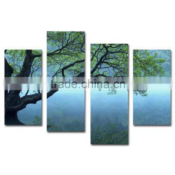 Custom tree picture stretched canvas prints