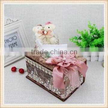 Wall Mounted Tissue Box Holder