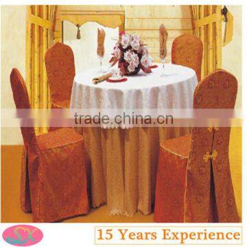 China Manufacturer For home-use Disposable wedding chair cover pattern