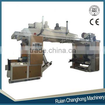 Changhong 4 Color Economic Central Drum Flexo Printing Machine