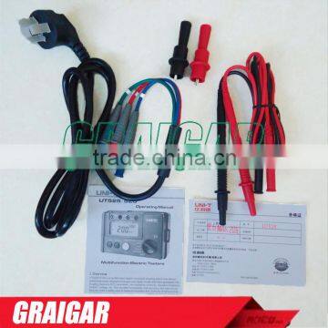 4 in 1 Insulation Tester Earth Resistance Meter+1000V+RCD+Continuity+ac/dc UT526 photo-4