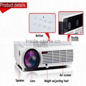 BYINTEK BT96 cheapest Video projector with 5500 lumens HDMI USB TV 1280x800 Full HD 1080P Home Theater 3D LED