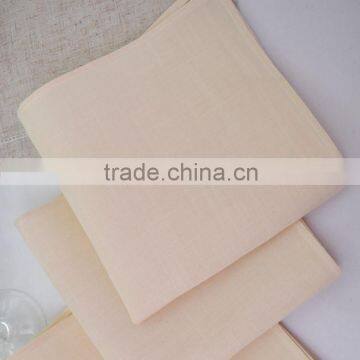 Linen or linen cotton blended table napkin