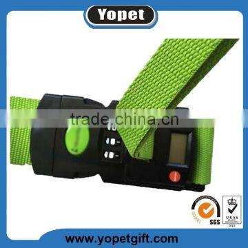 Combination Lock+Digital Scale+Safety protection 3-in-1 Smart Suitcase Luggage Travel Belt Strap