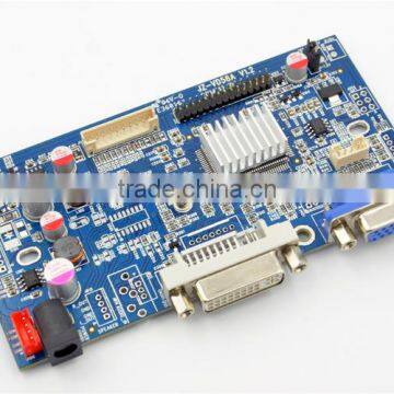 tft lcd controller board with VGA, DVI interface, VD58 control panel board