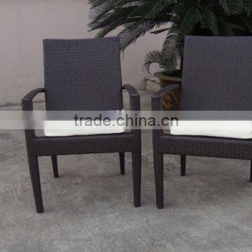 Rattan Table Chair Dining Room Set photo-4