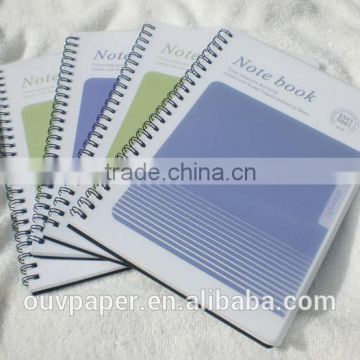 thick wholesale metal cover spiral notebook