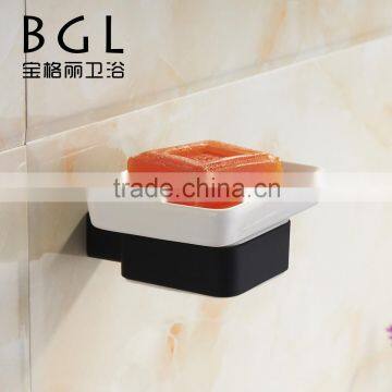 2015news modern design Zinc alloy and ceramic finishing soap dish