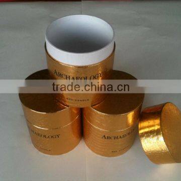 Gold packaging tube for comestic