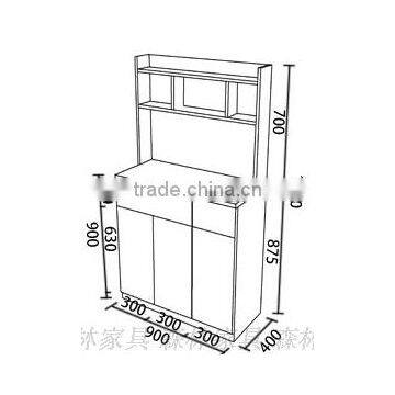 E1 E2 Kitchen Cabinet With 3 Doors And 2 Drawers And Shelf