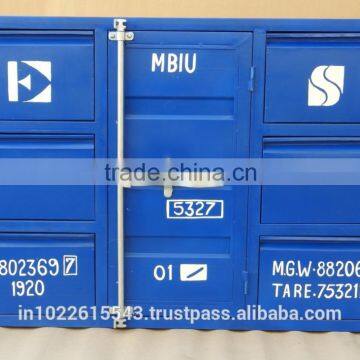IRON CONTAINER COLL. 1-DOOR 6-DRAWER SIDE BOARD photo-2