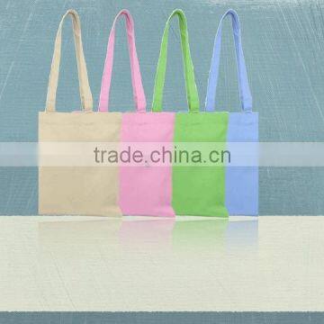 Recycled Organic Cotton Flat Tote Bag