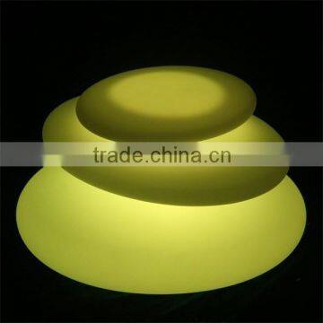 Multi Color Change Rechargeable Led Stone Shaped Table Lamps photo-3