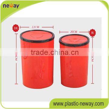 Swing Lid ISO Approved PP Eco-Friendly Standing 10L New Shape Rubbish Bin photo-2