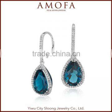 High Quality Blue Sapphire Earrings Blue Sapphire Earrings