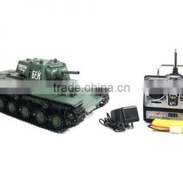 HOT!!!Airsoft Russian KV-1s Ehkranami 1:16 Electric RTR RC Tank