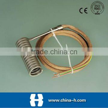 water immersion electric coil heater element High accuracy dual temperature thermometer Type K thermocouple