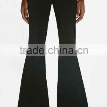 Guangzhou Factory Manufacturer fashion and all match flare pants high waist trousers Custom