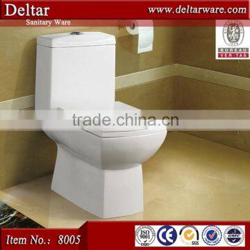 Sanitary Ware Manufacturer Ceramic Toilet Bowl/Colset,One Piece Washdown Toilet WC 3/6L