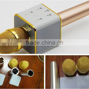 Fashion Design Podcast Karaoke Microphone Bluetooth Q9 photo-6