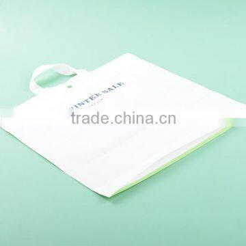 Alibaba gold supplier high quality plastic handle bag with your logo