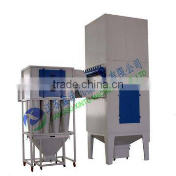 Coating powder recycling cyclone separator system