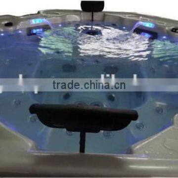 Large tokyo hot sexy party whirlpool spa bathtub with tv