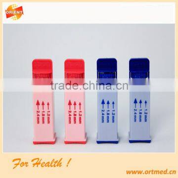 28G Adjustable depth single use auto safety blood lancet