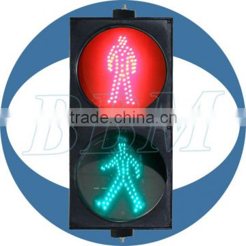 24v pedeatrian traffic signal light with clear lens